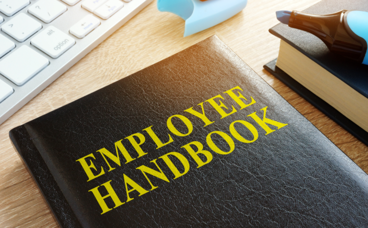 featured image of employee handbook