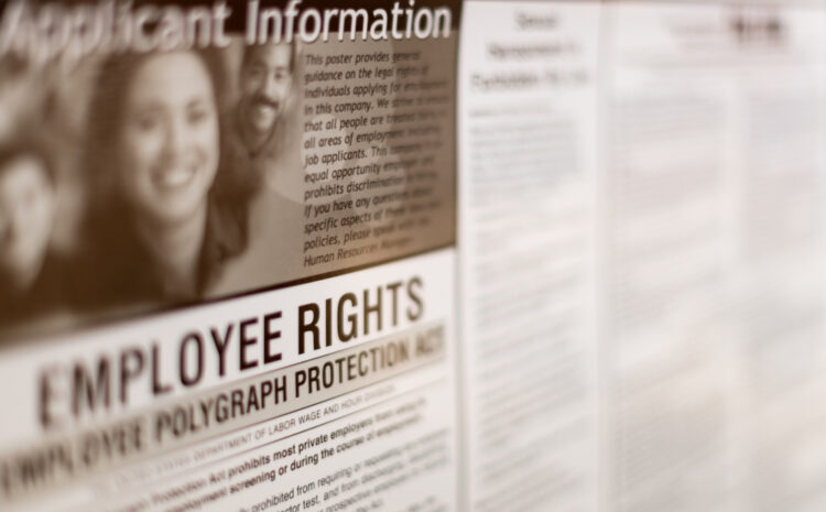 Featured Image showing employee rights posters