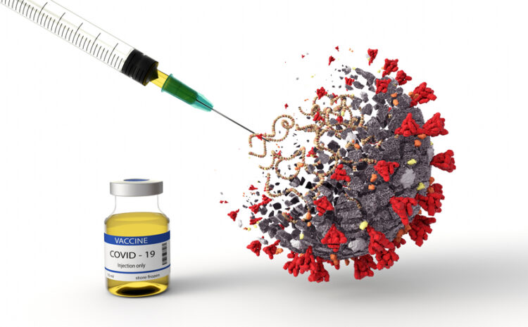featured image showing a 3d illustration of the COVID-19 Vaccine