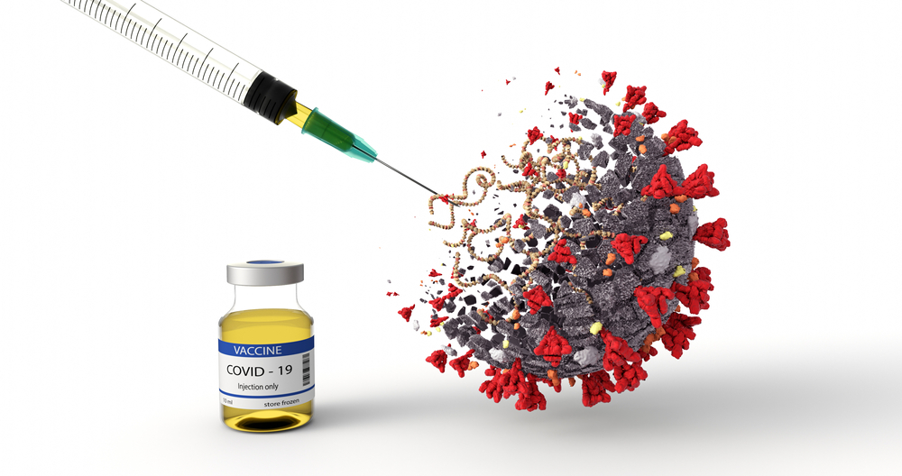 featured image showing a 3d illustration of the COVID-19 Vaccine